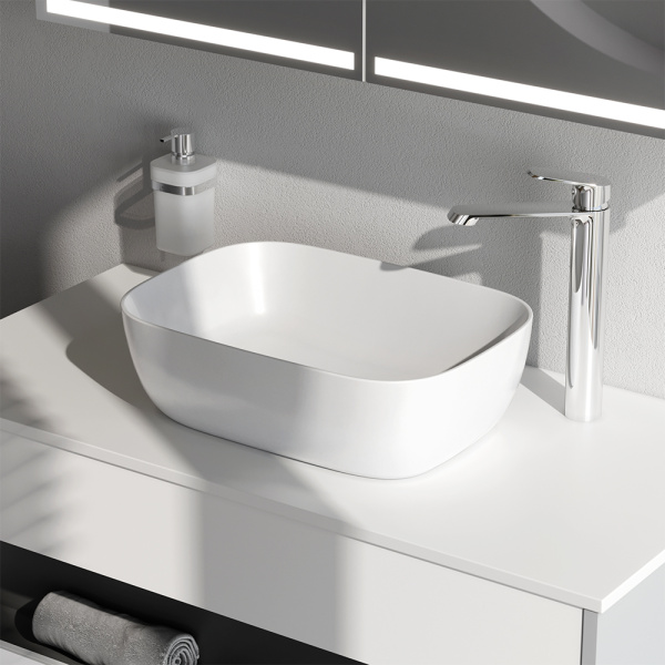 Раковина Am.Pm Func 45 см M8FWCC10450WG накладная