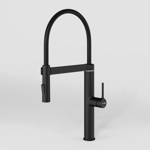 Смеситель для мойки WasserKRAFT A8867 черный матовый