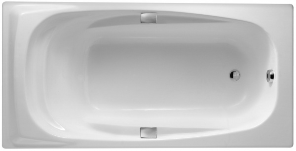 Ванна чугунная 180x90 с отверстиями для ручек Jacob Delafon SUPER REPOS E2902-00