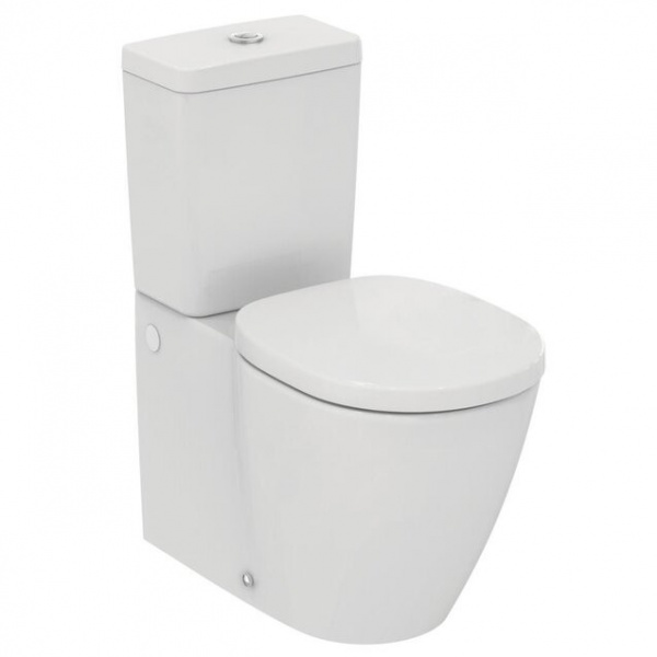 Напольный пристенный унитаз для монтажа с бачком Ideal Standard CONNECT AquaBlade® E039701 Напольный пристенный унитаз для монтажа с бачком Ideal Standard CONNECT AquaBlade® E039701