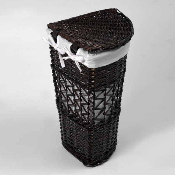 Корзина для белья WasserKRAFT Salm WB-270-M коричневая