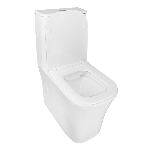 Унитаз-компакт Azario Anteo Square AZ-1218A безободковый с микролифтом