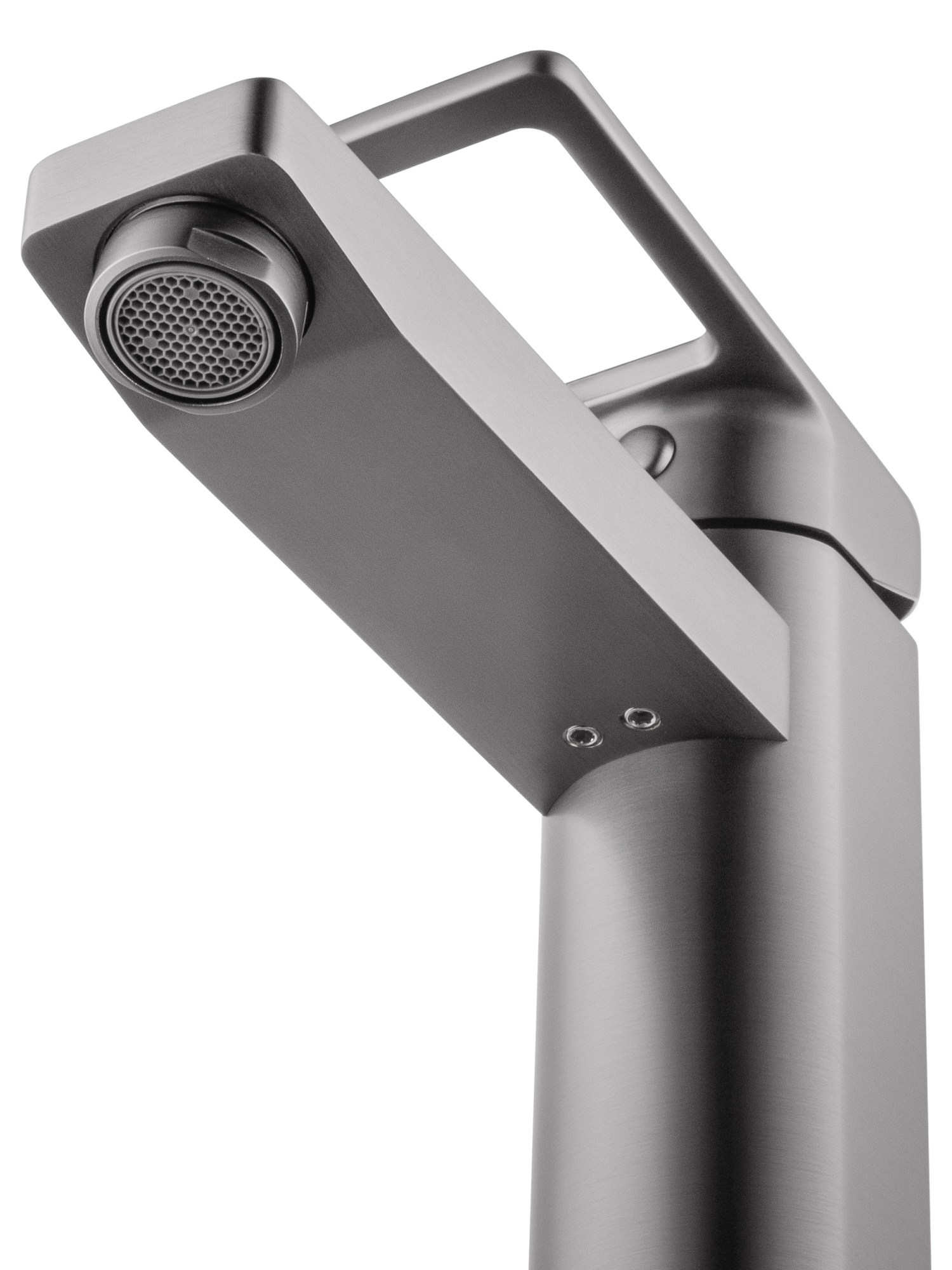 Смеситель для раковины Wonzon & Woghand Frame WW-88139010-BGM темный графит брашированный