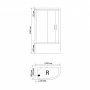Душевая кабина 120x80 BandHours Star R 170192211 Душевая кабина 120x80 BandHours Star R 170192211