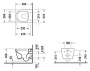 Унитаз подвесной DURAVIT ME by Starck 2530090000 Унитаз подвесной DURAVIT ME by Starck 2530090000