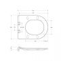 Унитаз подвесной безободковый  BelBagno ANCONA BB1224CHR-SM Унитаз подвесной безободковый  BelBagno ANCONA BB1224CHR-SM