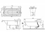 Ванна квариловая Villeroy & Boch Oberon UBQ160OBE2V-01