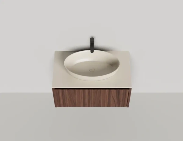 Тумба под раковину Salini Domino 80 см 27D208 подвесная любой RAL