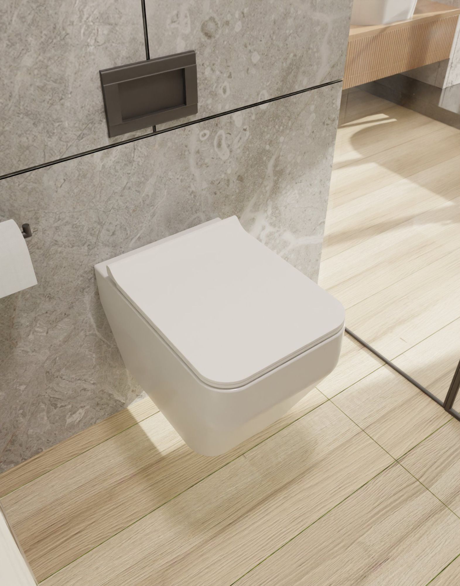 Унитаз подвесной 36х37х52,5 см AQUAme AQM2009 белый