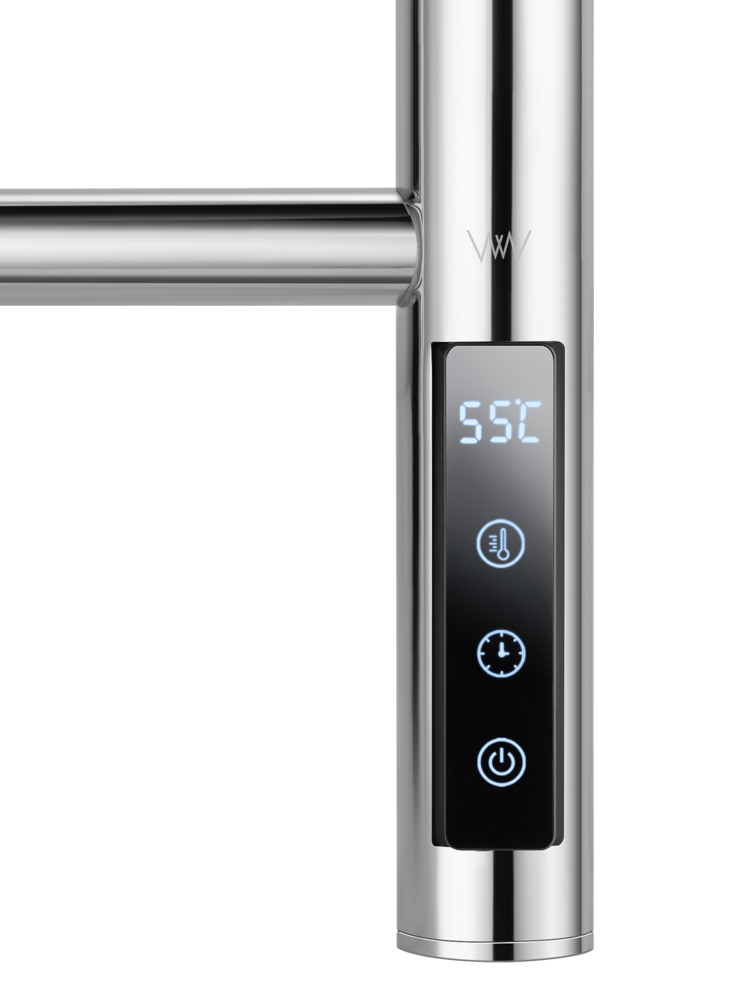 Полотенцесушитель электрический Wonzon & Woghand Bonn WW-AL4092-CR подвесной хром глянцевый