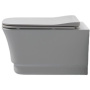 Безободковый унитаз крепежом  White Ceramic Idea W10003CF кофейный матовый Безободковый унитаз крепежом  White Ceramic Idea W10003CF кофейный матовый