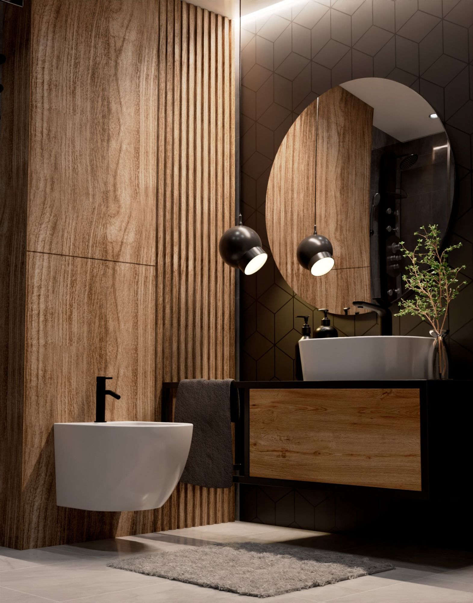 Смеситель AQUAme Siena AQM6216MB черный матовый