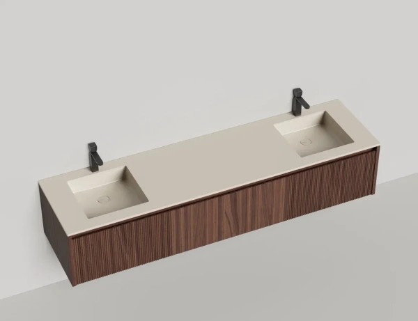 Тумба под раковину Salini Domino 200 см 27D220DINF подвесная любой RAL