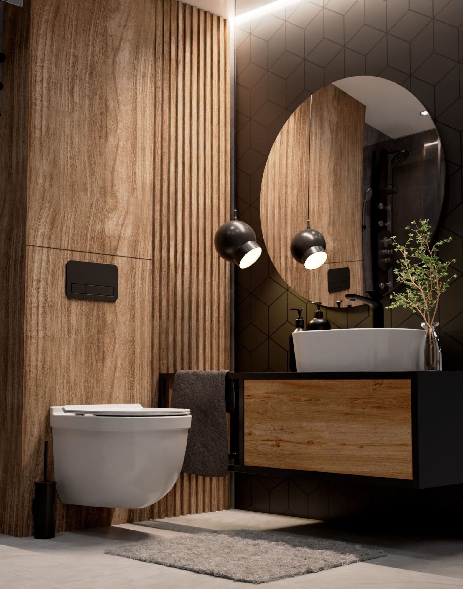 Унитаз подвесной 36х41х52 см AQUAme AQM2010 белый