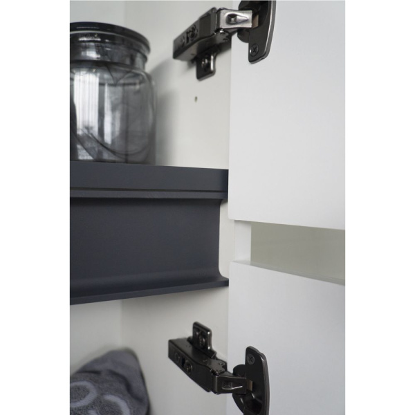 Пенал Comforty Лозанна 40x190 см 00-00017838 напольный белый