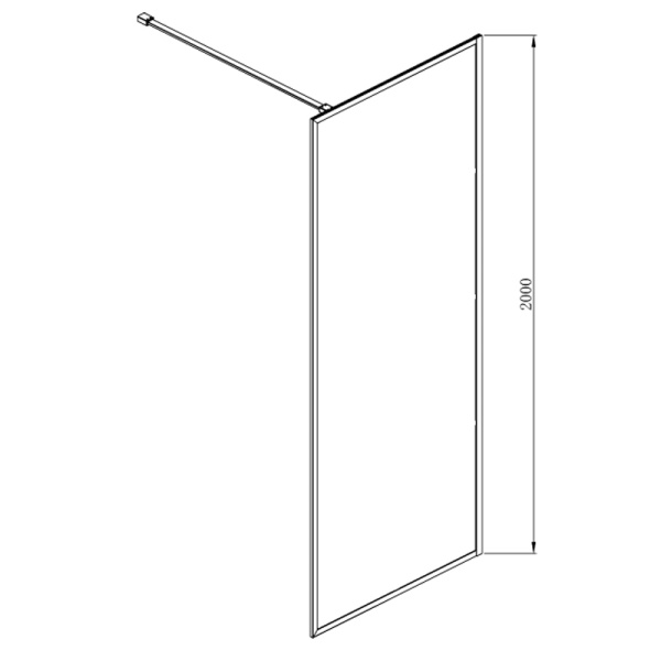 Душевая перегородка 70x200 см Azario Richmond AZ-NAG6310 700 Душевая перегородка 70x200 см Azario Richmond AZ-NAG6310 700