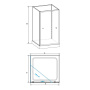 Душевая кабина RGW OLB-206 80x80x205 13130688-95 Душевая кабина RGW OLB-206 80x80x205 13130688-95
