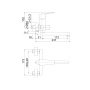 Смеситель для ванны MILARDO Helic HELSB02M02 Смеситель для ванны MILARDO Helic HELSB02M02