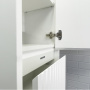 Пенал Comforty Марсель 40x120 см 00-00012273 подвесной белый