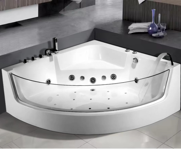 Ванна акриловая Ceruttispa 150x150 C-401A с гидромассажем