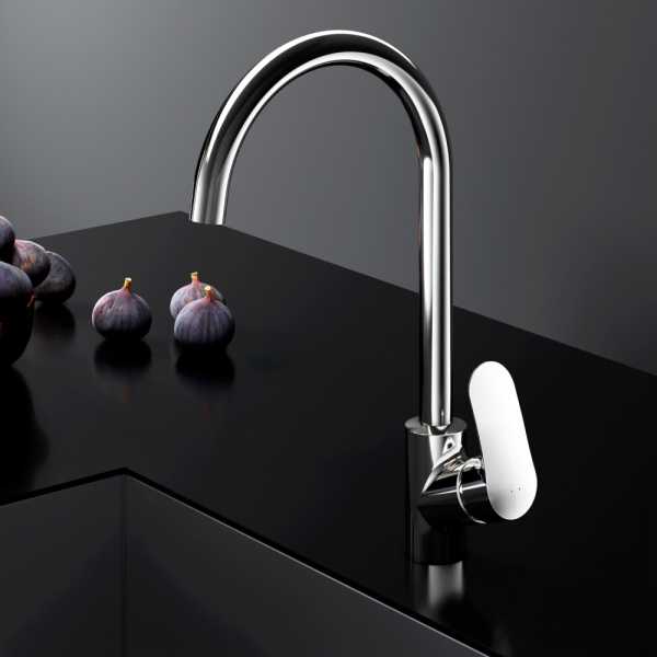 Смеситель для кухонной мойки Am.Pm Like F8007100 хром глянцевый