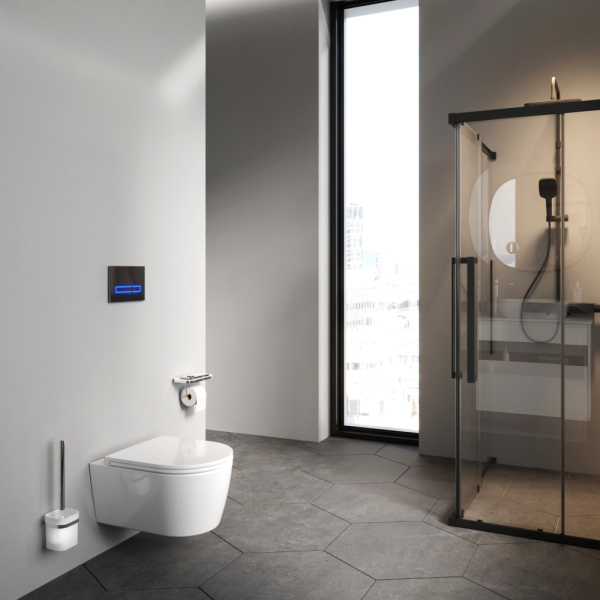 Унитаз подвесной AM.PM Func C8F1700SC безободковый с микролифтом