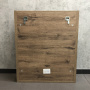 Шкаф зеркальный Comforty Марио 60 см 00-00004158 дуб темный