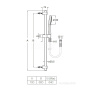 Душевой набор Roca Stella 100/3F 5B1D03C00 Душевой набор Roca Stella 100/3F 5B1D03C00