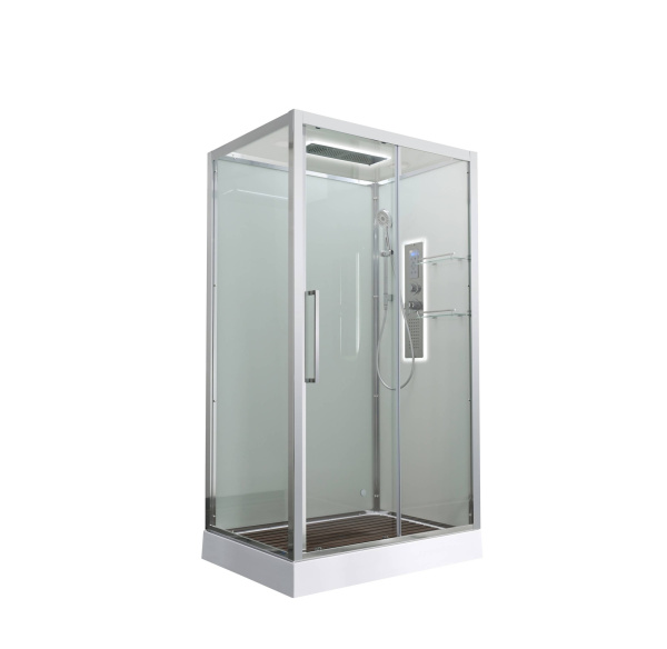 Душевая кабина AvaCan 110x90 Z2911LED профиль хром