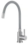 Смеситель для кухни Esko Kitchen K44 G серый с хромом