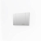 Шкаф зеркальный Какса-А Sharm 100 см 005371 белый, золото