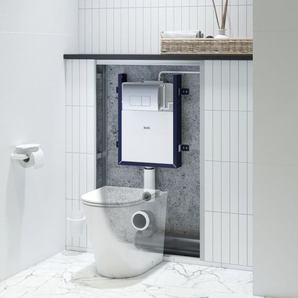 Комплект 2 в 1 Бачок скрытого монтажа и клавиша смыва IDDIS Optima Home OPH0GCCi32K синий Комплект 2 в 1 Бачок скрытого монтажа и клавиша смыва IDDIS Optima Home OPH0GCCi32K синий