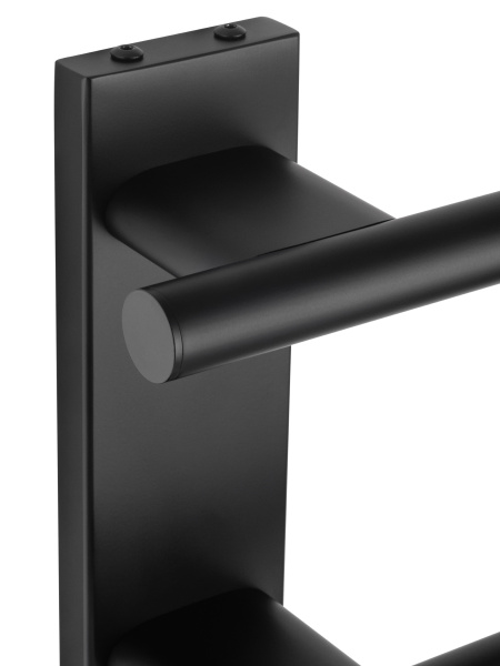 Полотенцесушитель электрический Wonzon & Woghand Nürnberg WW-AL342-MB подвесной черный матовый