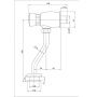 Сливной клапан  PAINI  52CR815LMKM хром Сливной клапан  PAINI  52CR815LMKM хром