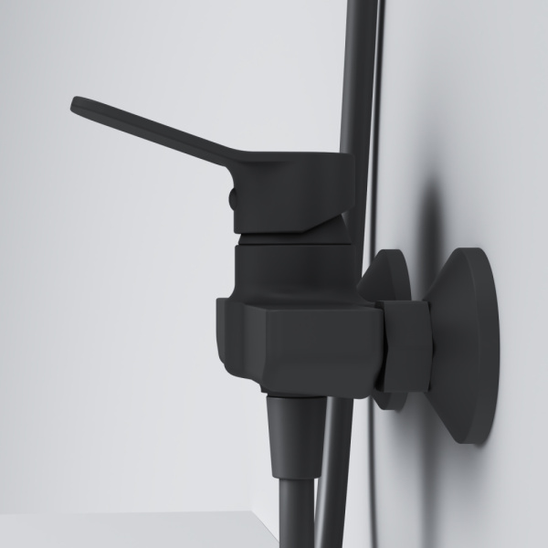 Смеситель для ванны Am.Pm X-Joy F85A20022 черный матовый