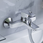 Смеситель для ванны и душа Damixa Origin Elegance 841000000 белый Смеситель для ванны и душа Damixa Origin Elegance 841000000 белый