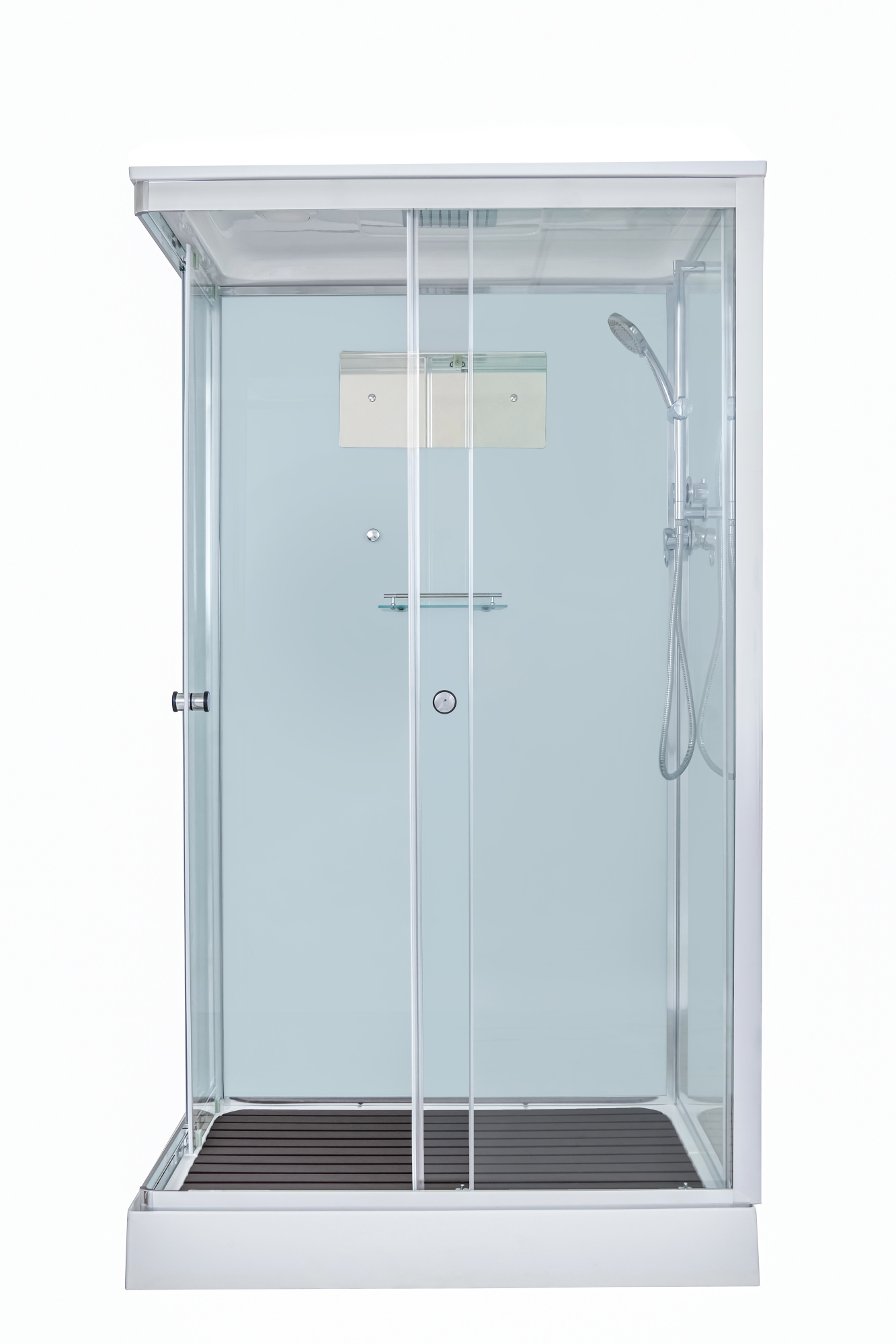 Душевая кабина DTO K402S профиль хром