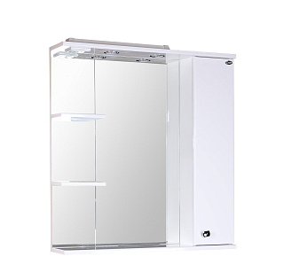 Зеркальный шкаф Onika Эльбрус 80 см 208022 белый