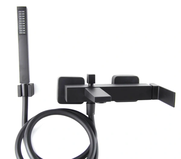 Смеситель для ванны Webert Pegaso PE850101560 черный матовый