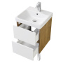 Тумба под раковину Aquaton Сканди 45 см 1A251601SDZ90 подвесная дуб рустикальный