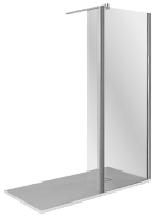 Душевое ограждение GOOD DOOR WALK IN SP2-90-C-B 90x90x195 Душевое ограждение GOOD DOOR WALK IN SP2-90-C-B 90x90x195