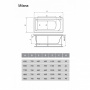 Ванна акриловая 175x70 Vayer Milana Гл000024272 Ванна акриловая 175x70 Vayer Milana Гл000024272