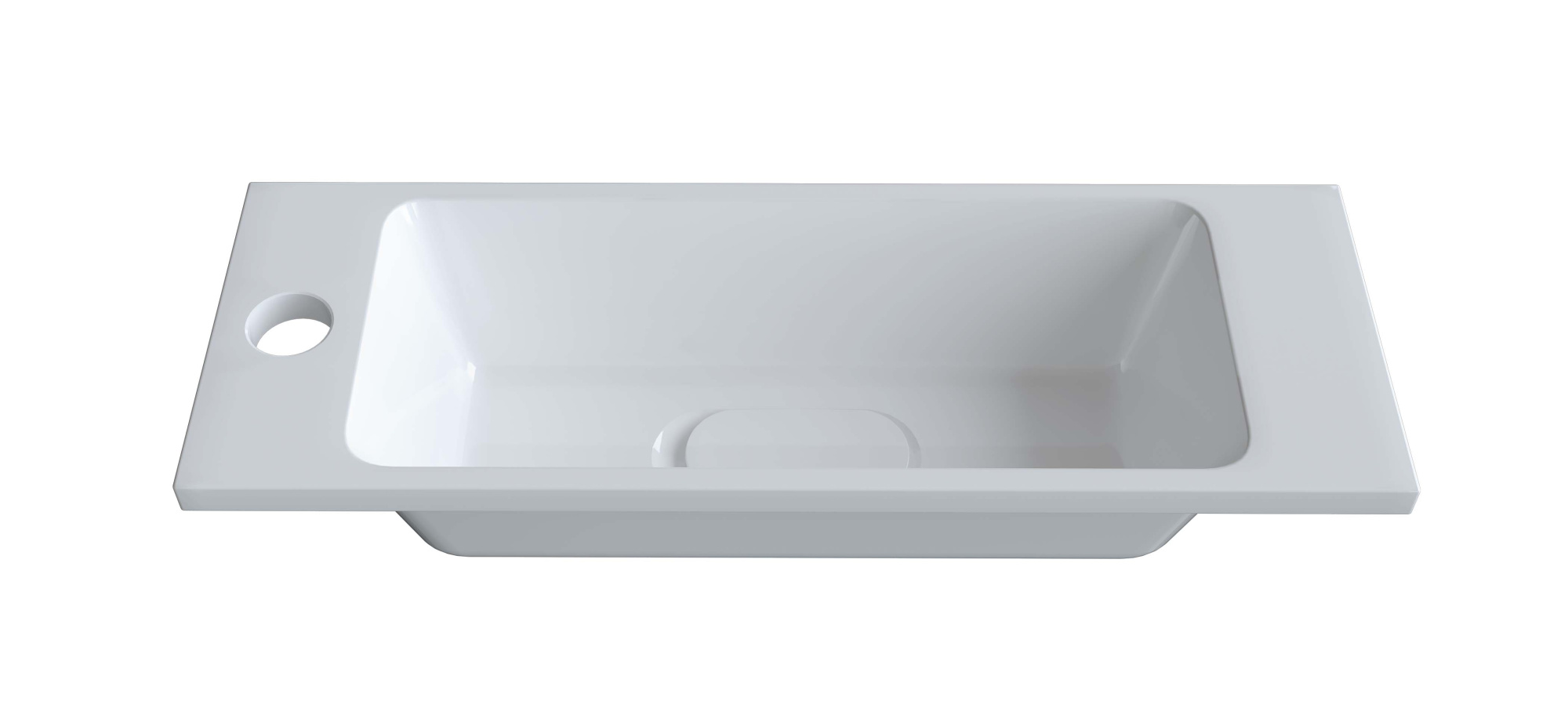 Мебельная раковина Madera Modul 4627173210614 60 см белая глянцевая