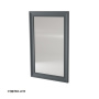 Зеркало Caprigo Ponza 60 см 13530-B021 серый