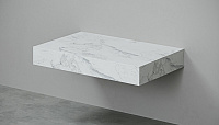 Столешница влагостойкая VELVEX Unit 80x50x11 белый мрамор Столешница влагостойкая VELVEX Unit 80x50x11 белый мрамор