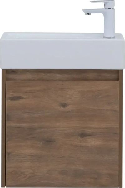 Тумба под раковину Aquanet Nova Lite 50 см 00298855 подвесная дуб рустикальный