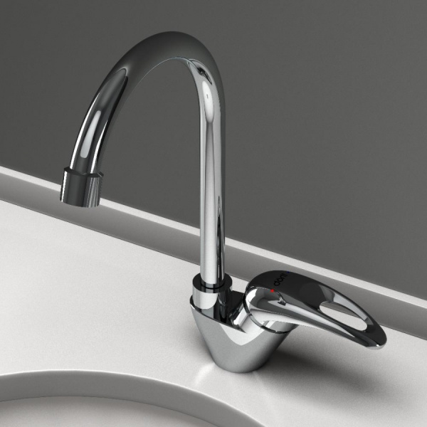 Смеситель для кухонной мойки Dorff Comfort D8000000 хром глянцевый