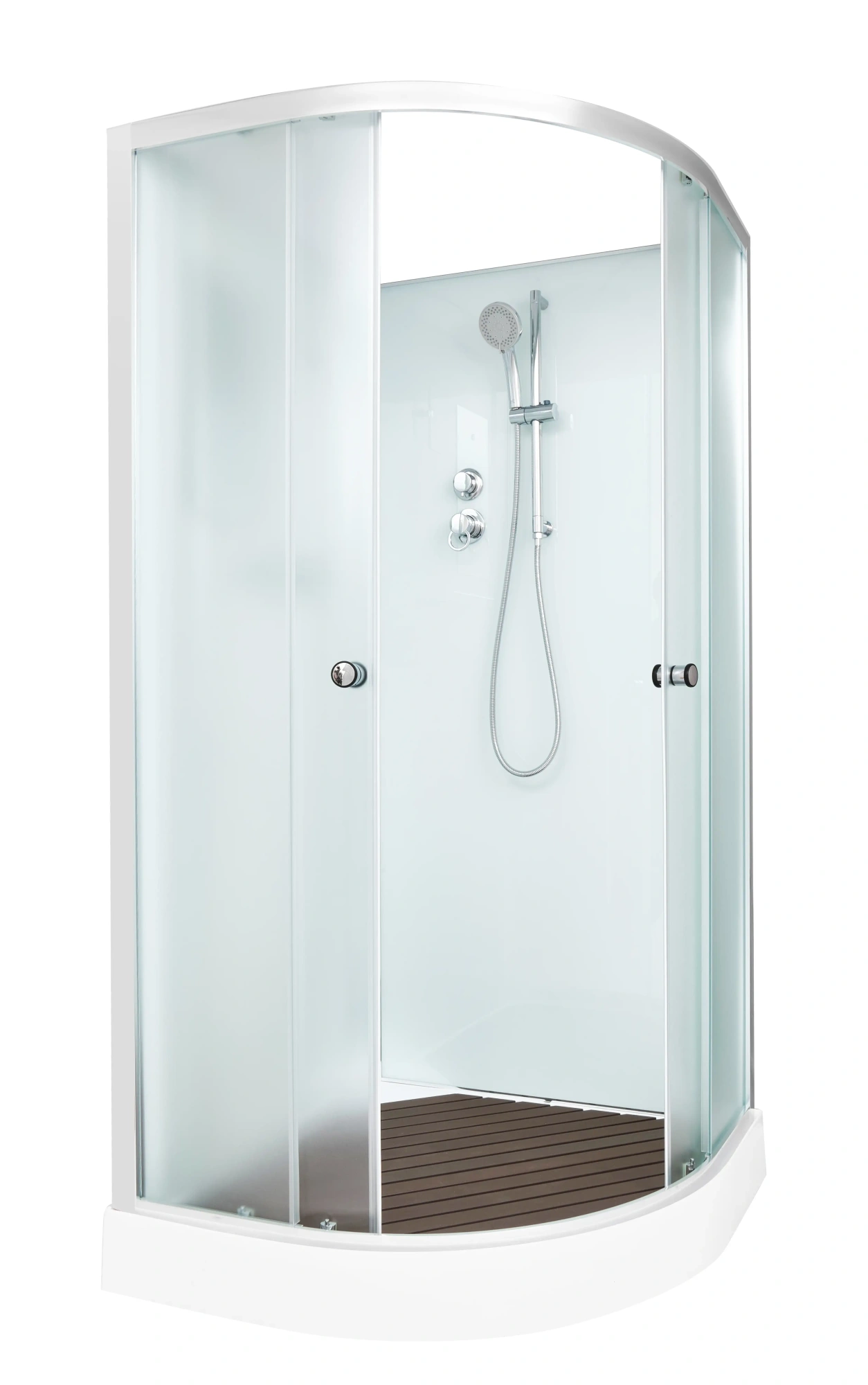 Душевая кабина DTO D09 профиль хром