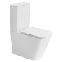 Унитаз-компакт Abber Rechteck AC1210TMW с микролифтом