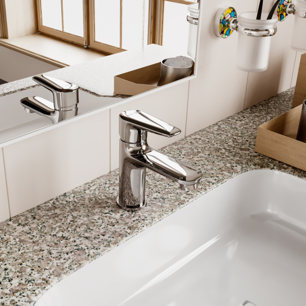 Смеситель для раковины WasserKRAFT Vils 5603 хромоникелевый глянцевый